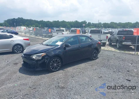 2016 Toyota Corolla S Plus из США, поврежденный, VIN 2T1BURHE1GC734468